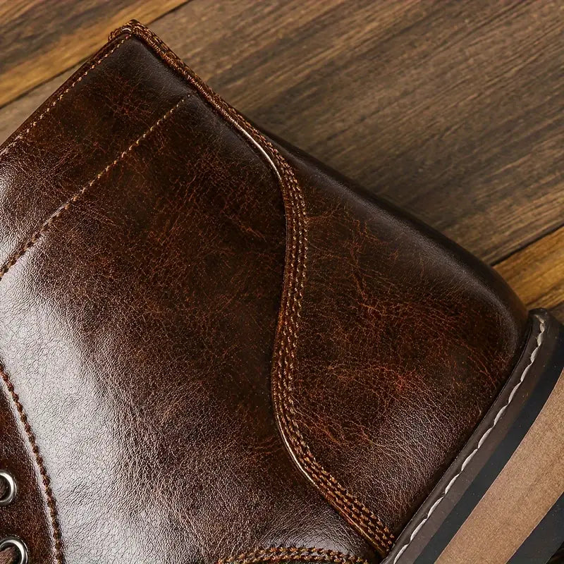 Monroe Classic Distressed Leather Boot
