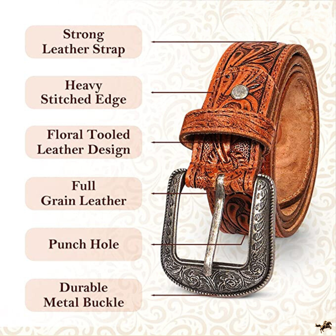 The Rustic Rancher | Cowboy Belt