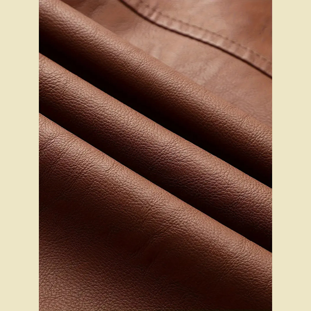 The Dakota | Frontier Brown Leather Jacket