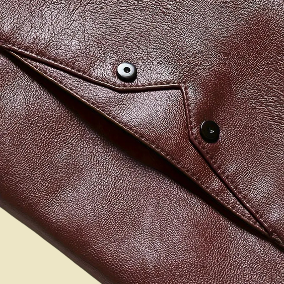 The Lawson | Classic Burgundy Rider Jacket