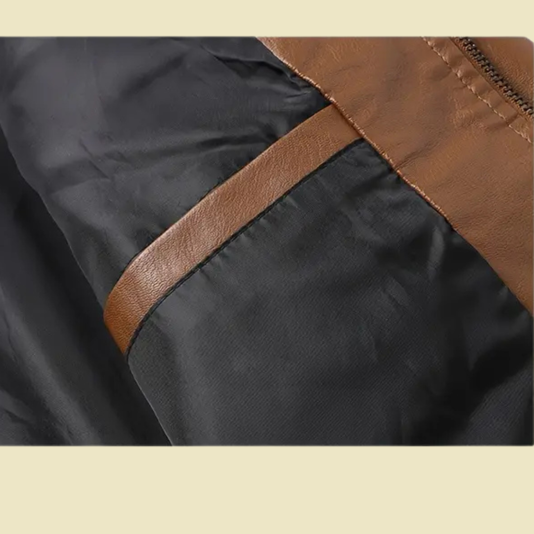The Dakota | Frontier Brown Leather Jacket