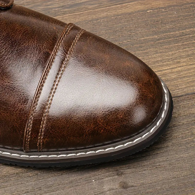 Monroe Classic Distressed Leather Boot