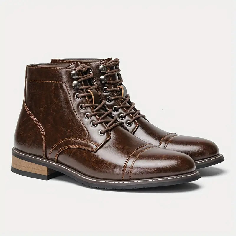 Monroe Classic Distressed Leather Boot
