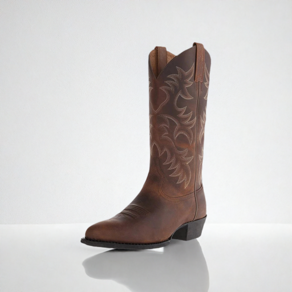 Buren Western Leather Boot
