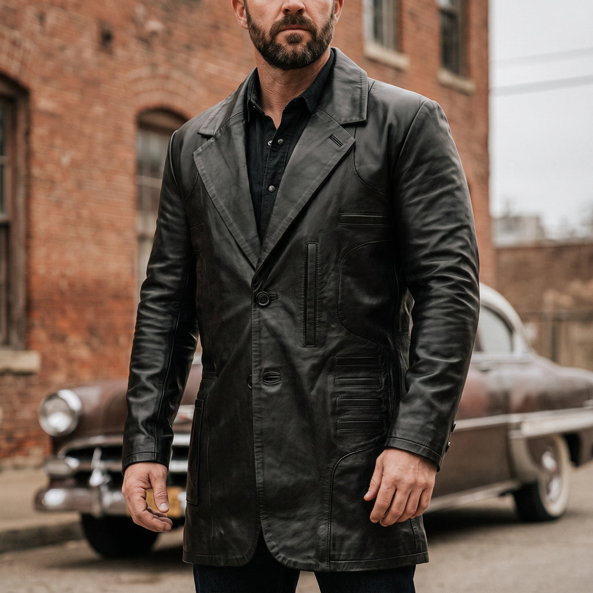 The Hawk by Wild Mount West, worn in the Texas outdoors