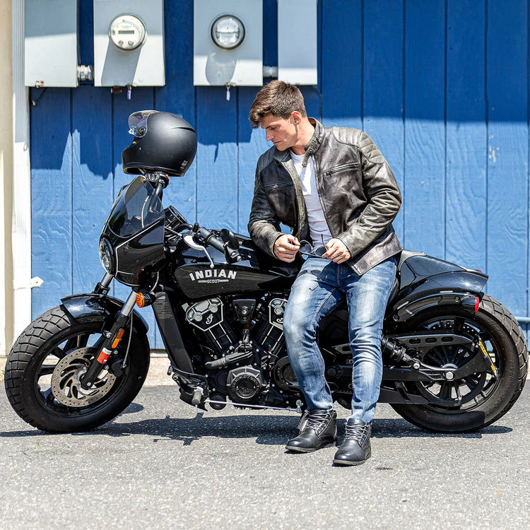 The Alonzo | Rugged Leather Jacket