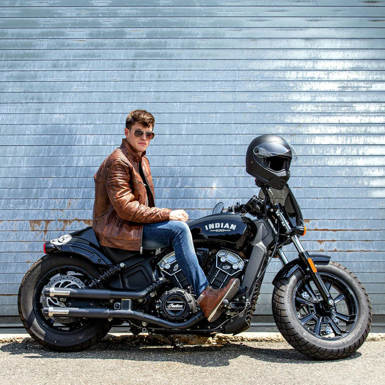 The Abner | Cowhide Leather Jacket