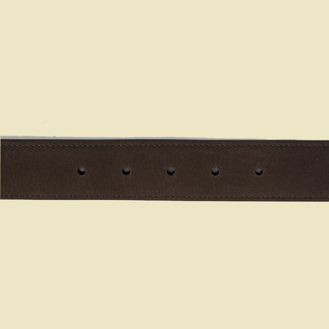 The Ralph Suede Leather Belt