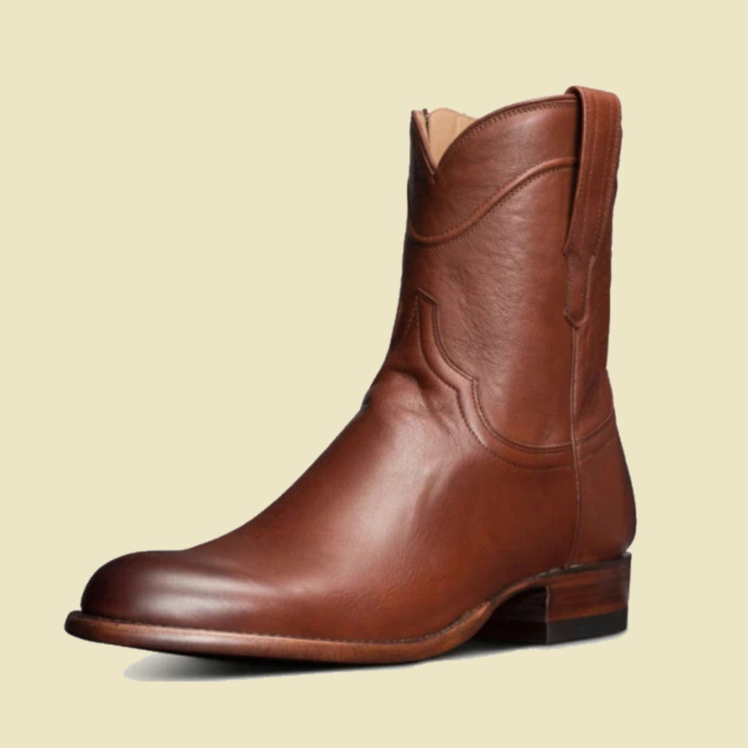 Taft Western Short Calfskin Boot