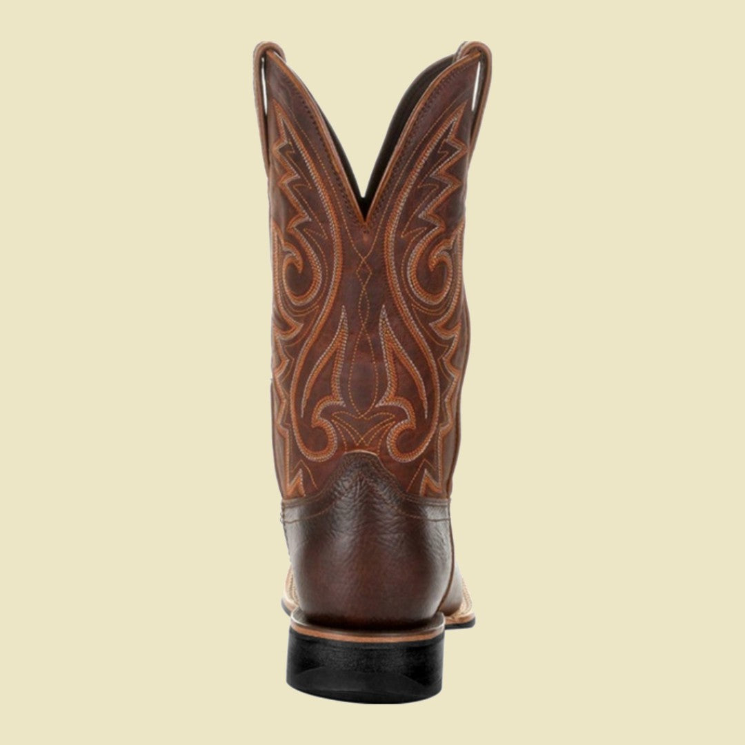 Reagan Embroidered Leather Boot