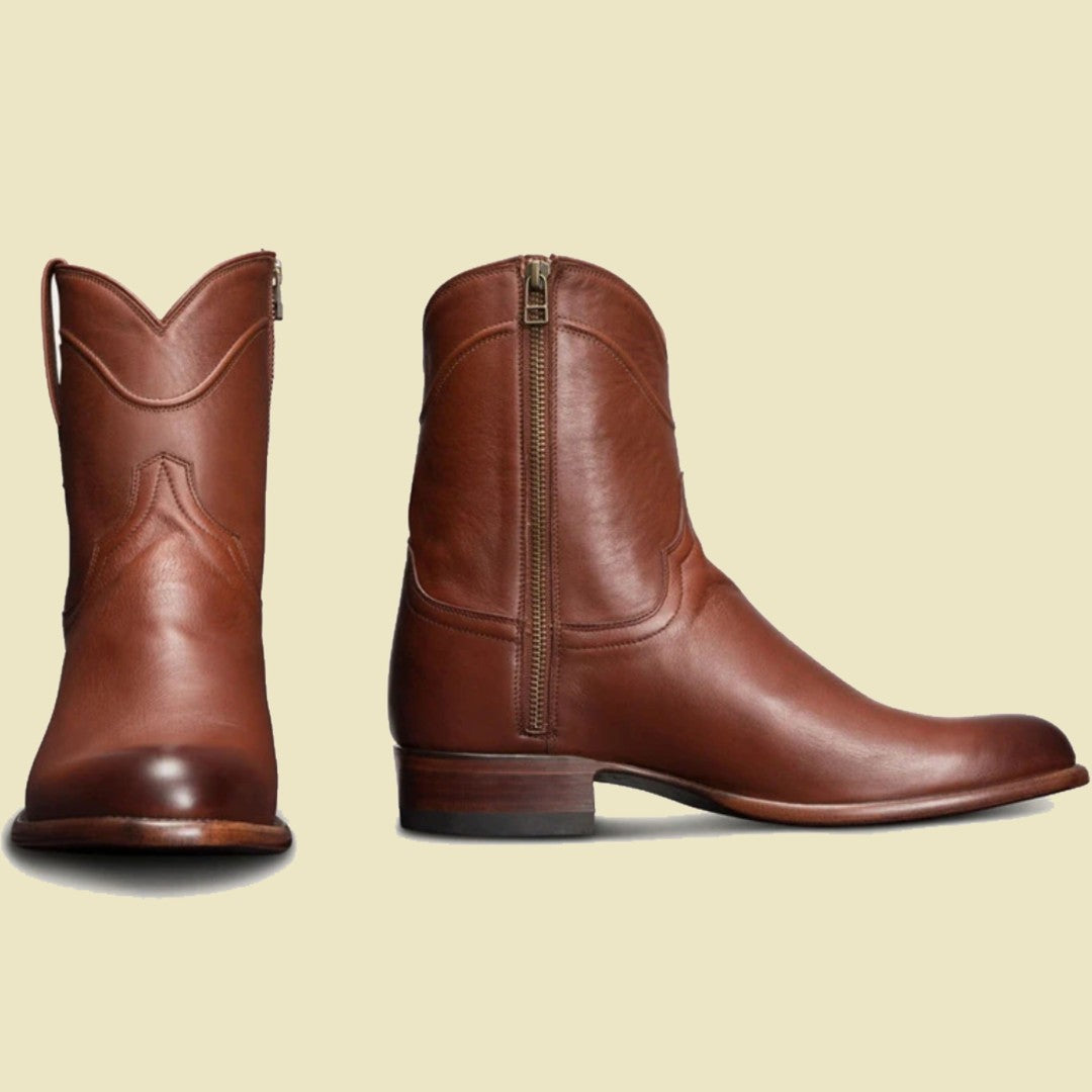 Taft Western Short Calfskin Boot