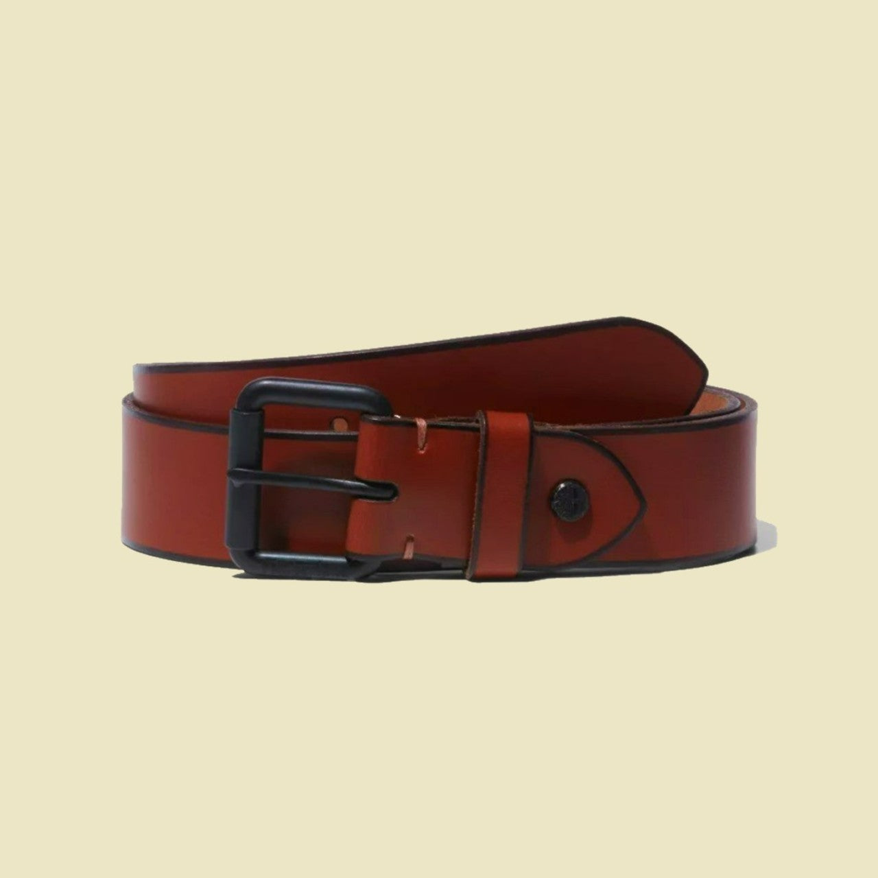 The Renuo Wine Calfskin Leather Belt