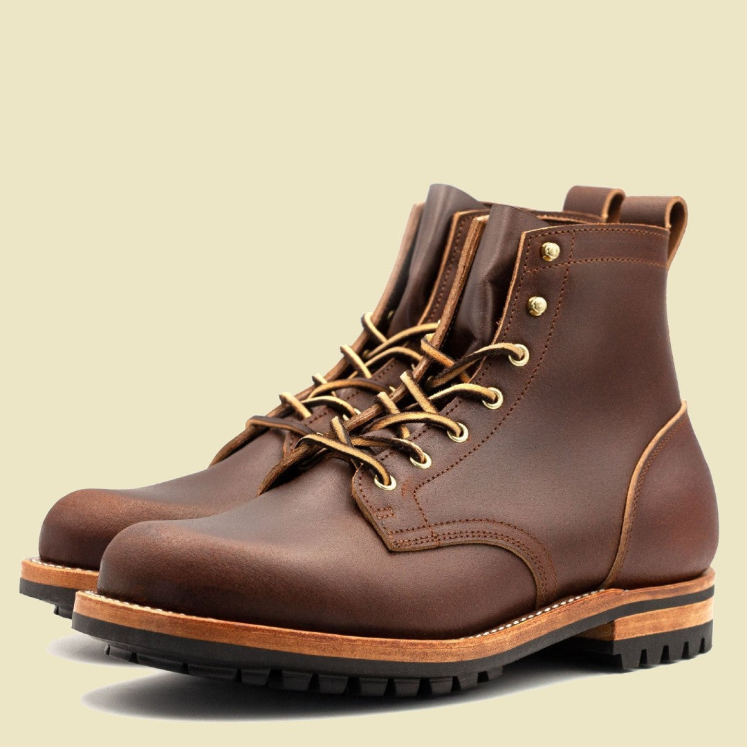 Carter Brown Cowboy Leather Boot
