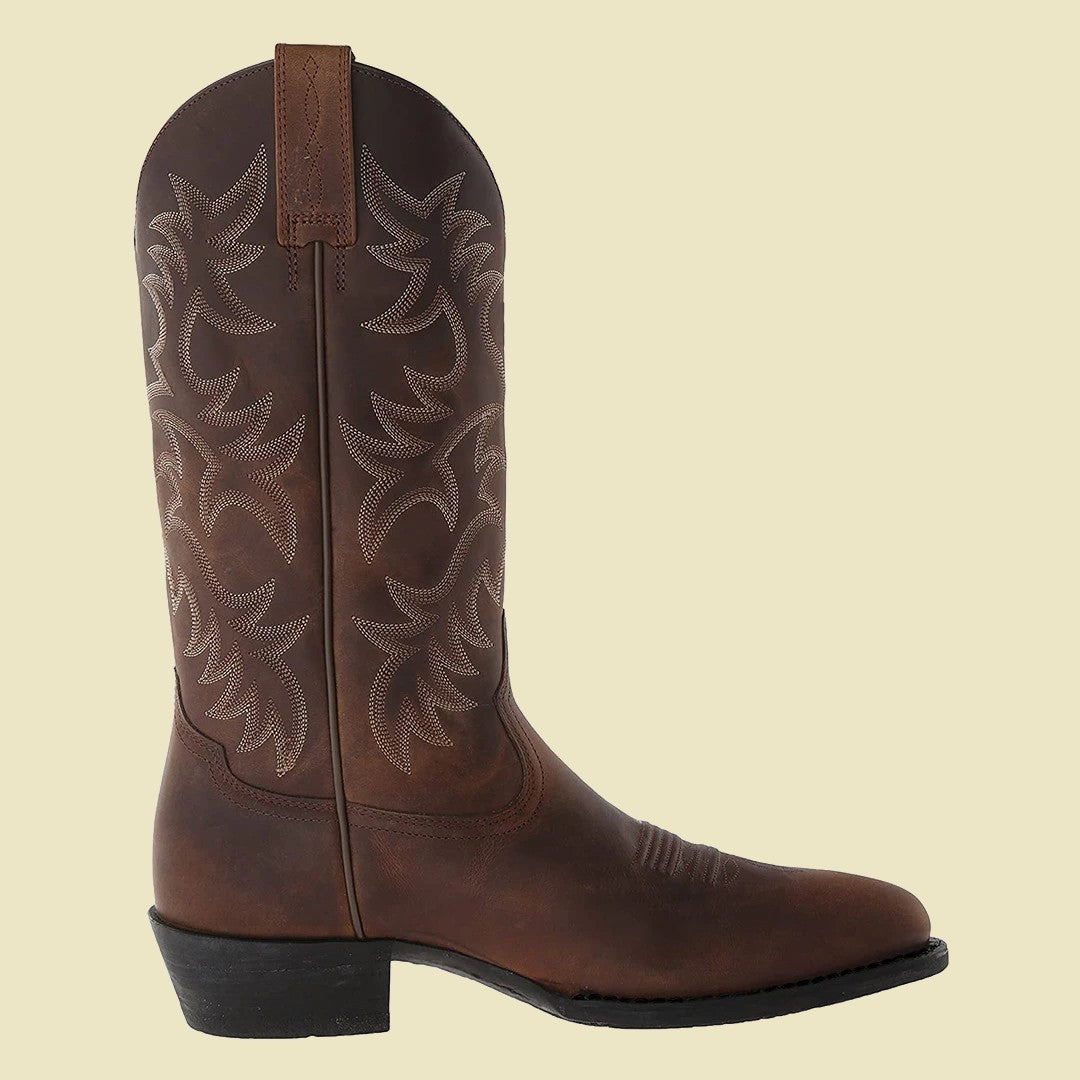 Buren Western Leather Boot