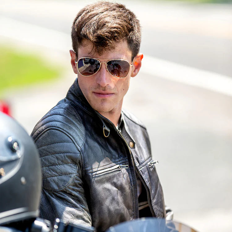 The Alonzo | Rugged Leather Jacket