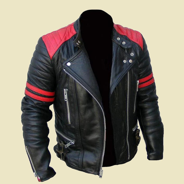 The Colt | Black Moto Leather Jacket