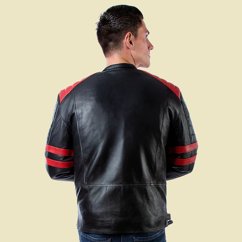 The Colt | Black Moto Leather Jacket