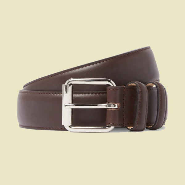 The Cedar Calfskin Leather Belt