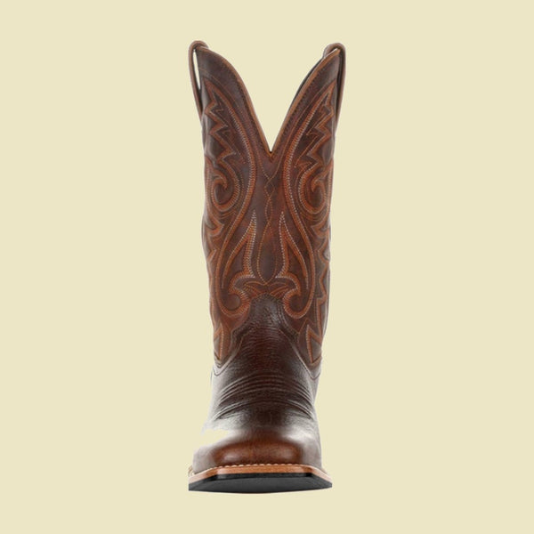Reagan Embroidered Leather Boot