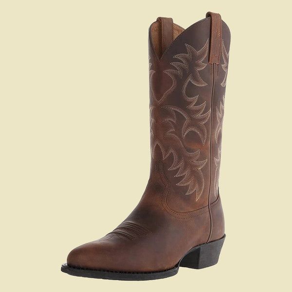 Buren Western Leather Boot
